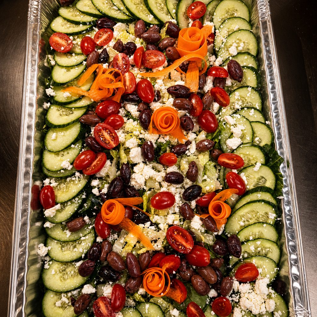 Greek Salad Tray.