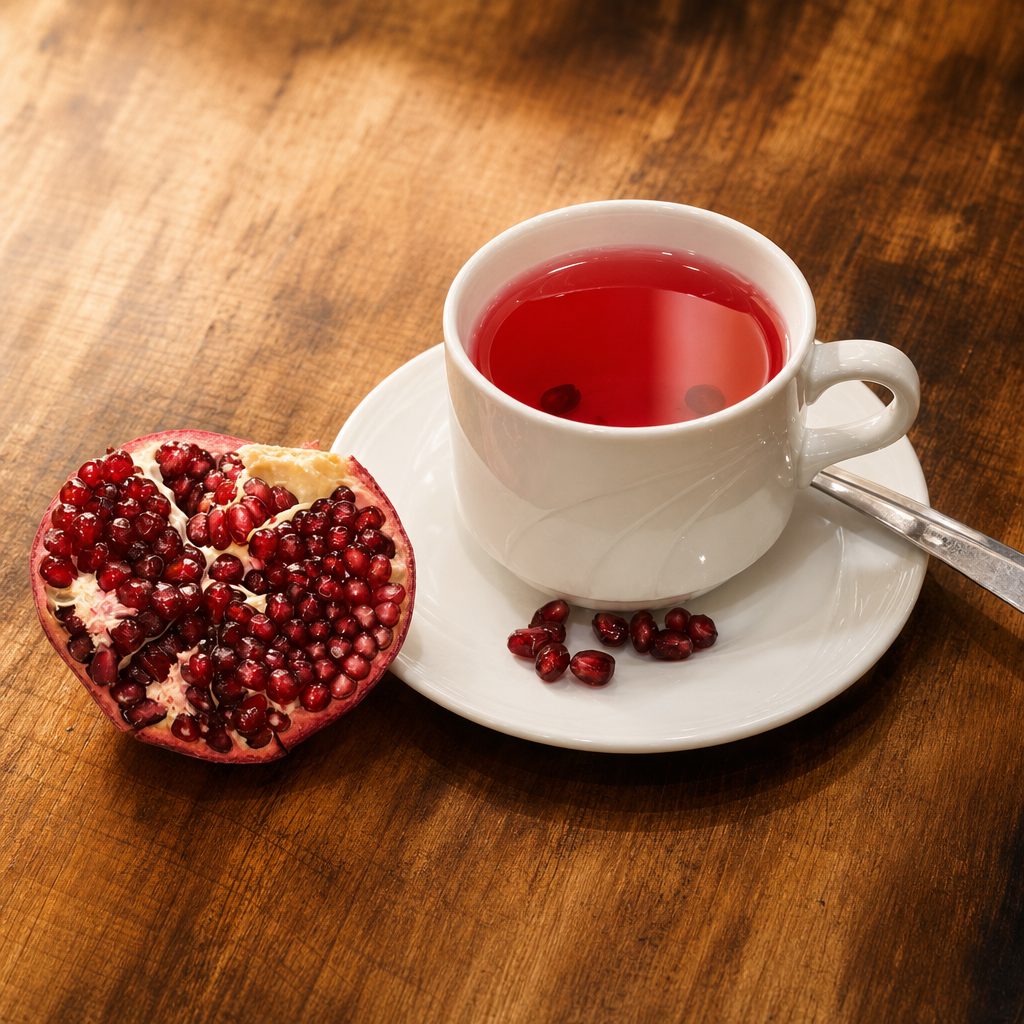 Pomegranate Tea Hot.