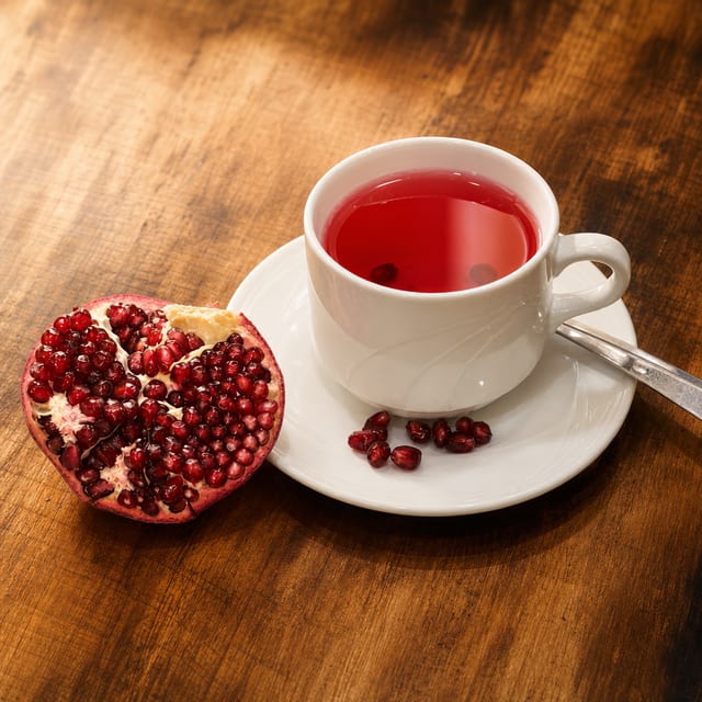 Pomegranate Tea Hot.