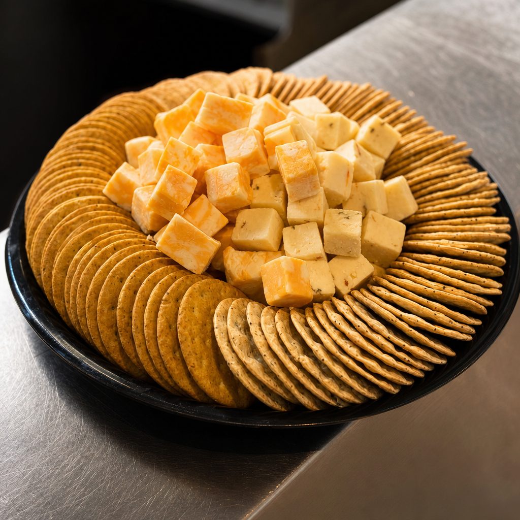 Cheese & Crackers Tray.