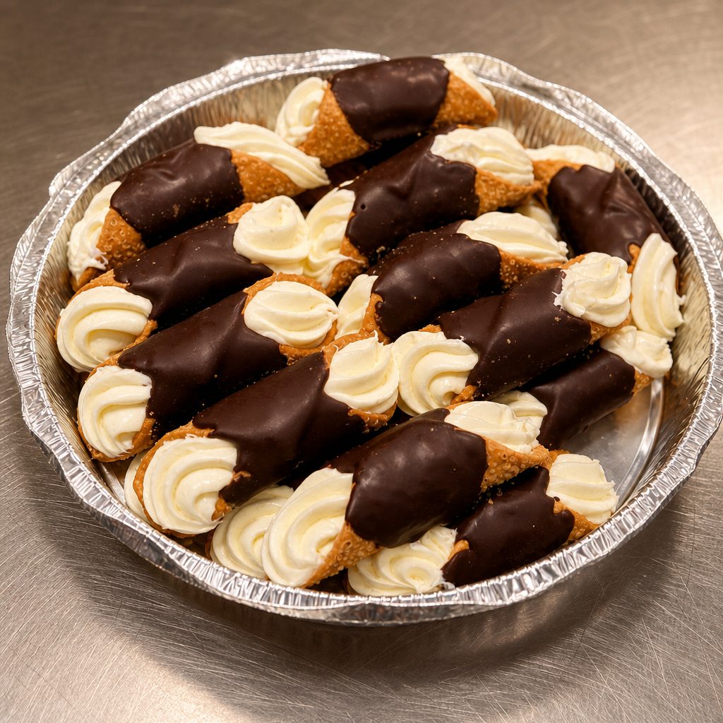 Canoli Tray.
