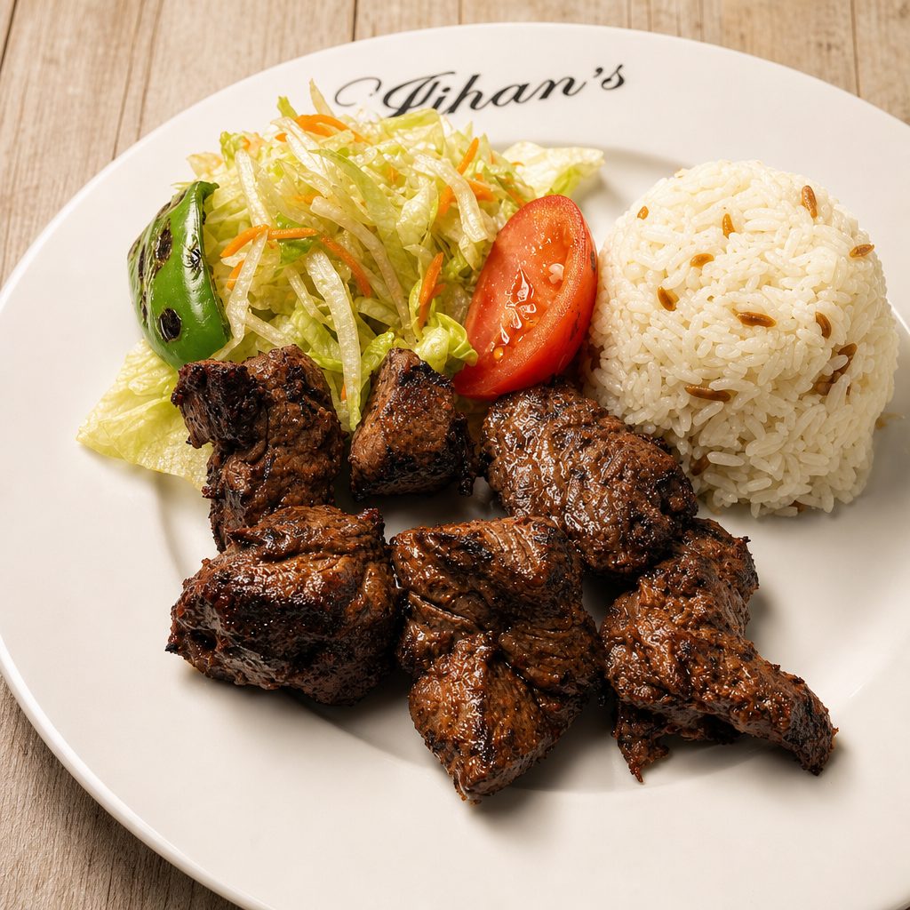 Beef Shish Kebab.