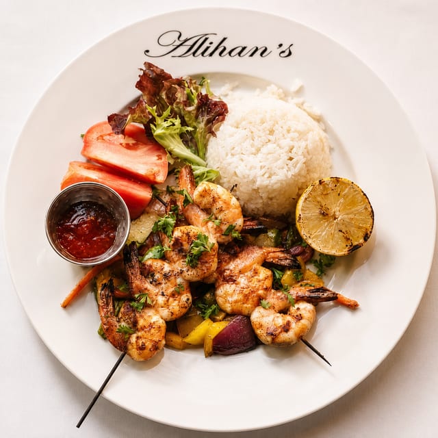 Grilled Shrimp.