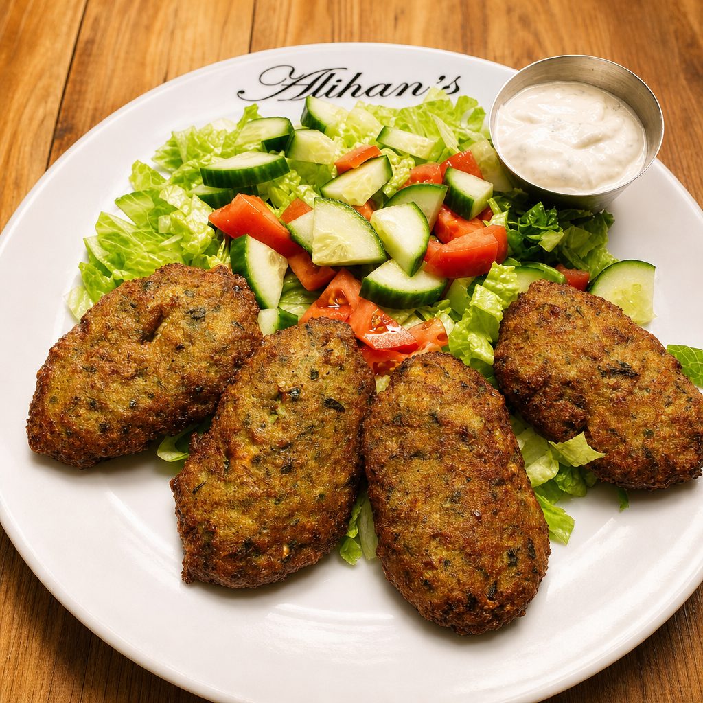 Turkish Style Falafel.