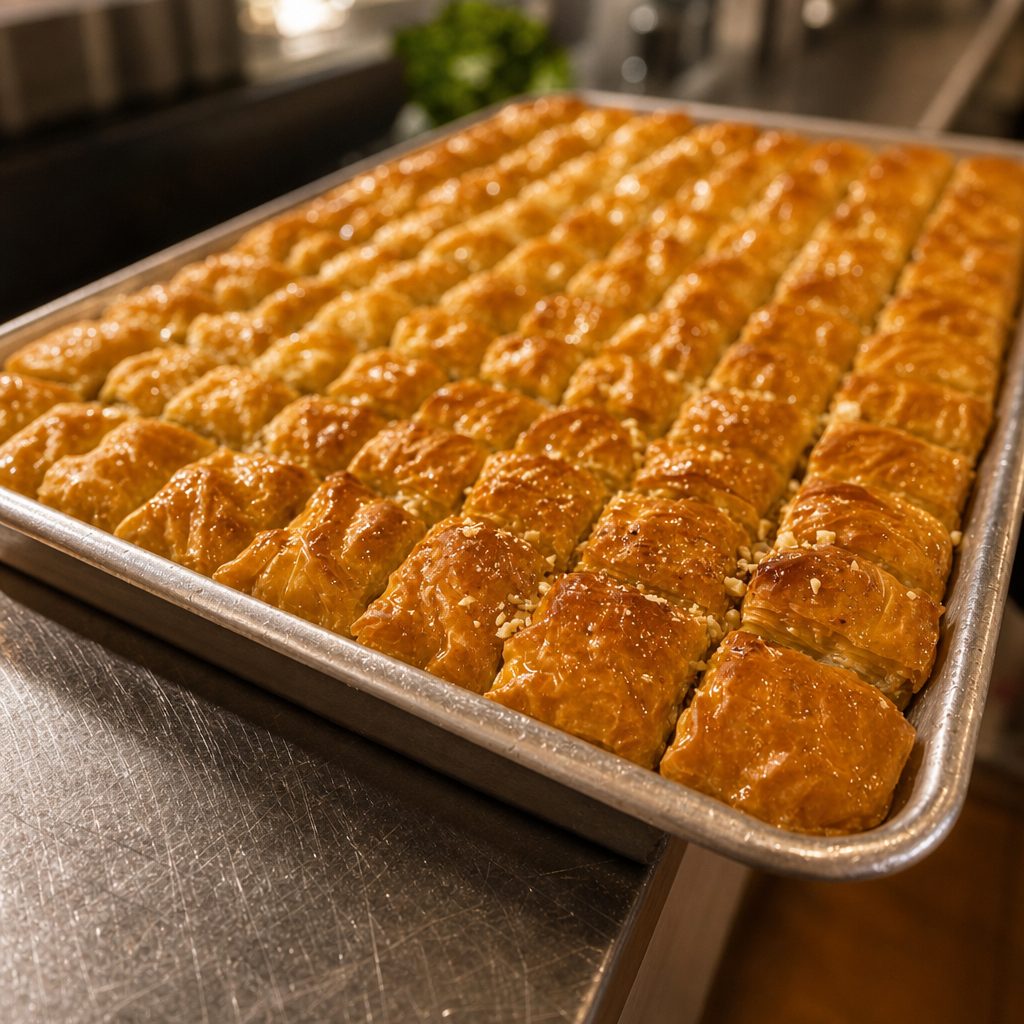 Baklava Tray.