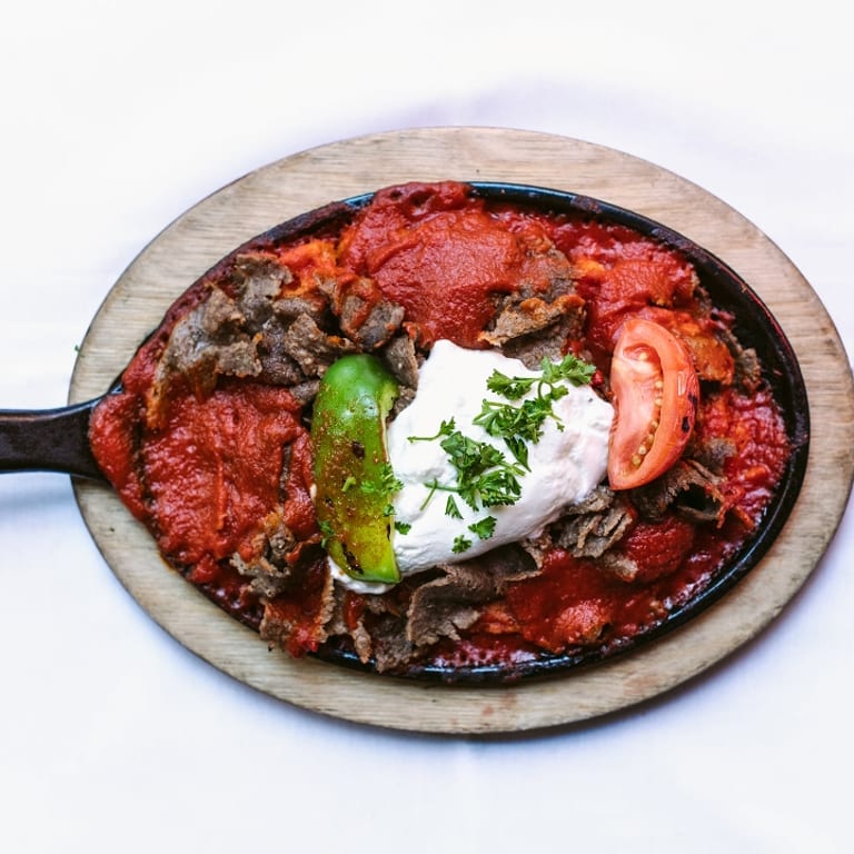 Delicious Iskender Kebab